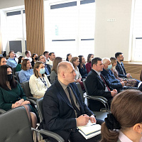 Состоялось общее собрание трудового коллектива Национального кадастрового агентства по подведению итогов работы за 2021 год и задачам на 2022 год.