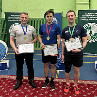 Итоги первенства по бадминтону среди работников Госкомимущества!